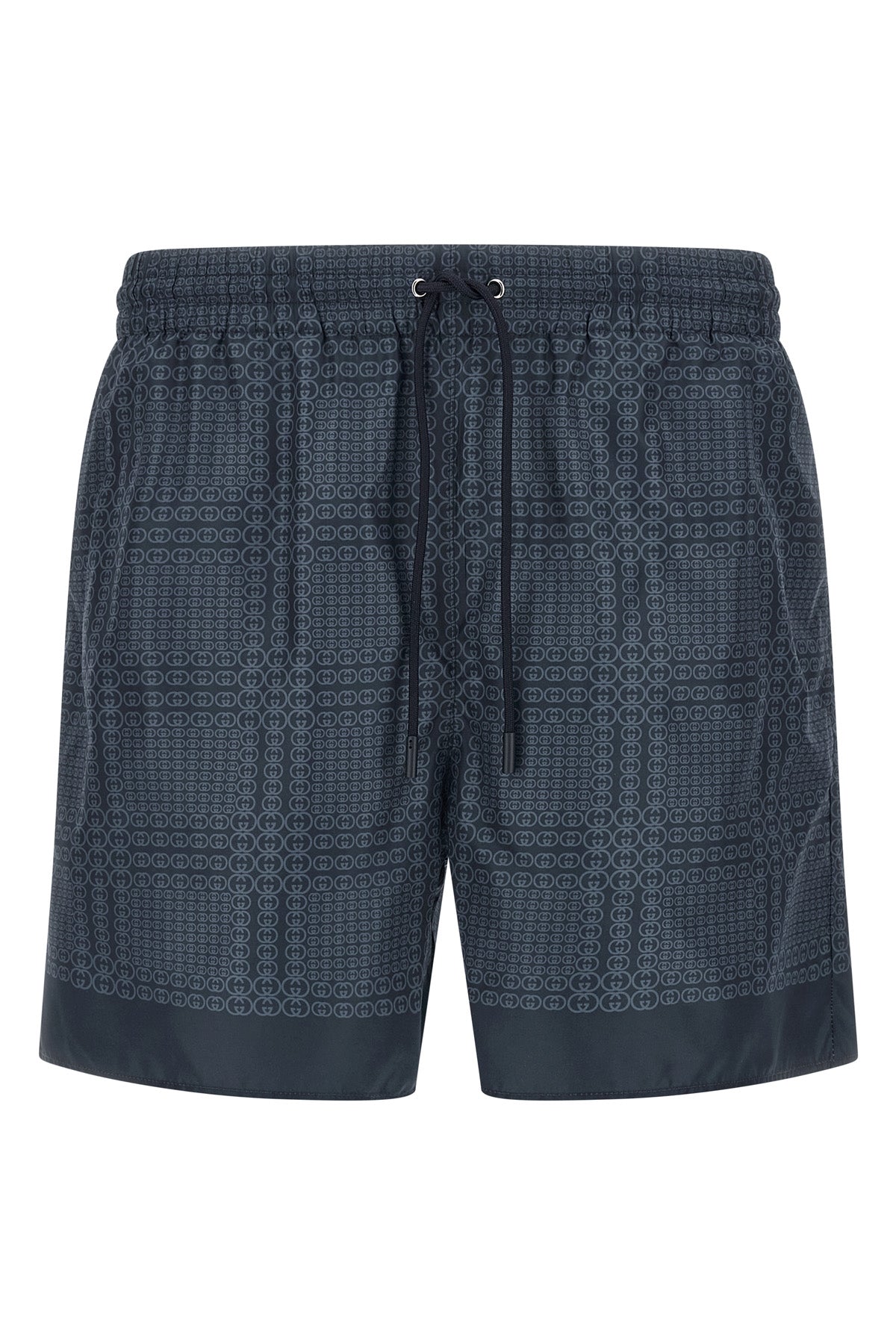 all-over gucci incrocio gg print technical poplin swimsuit