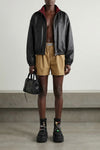 reversible leather jacket