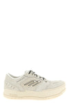 hamptons brushed suede cowhide sneakers