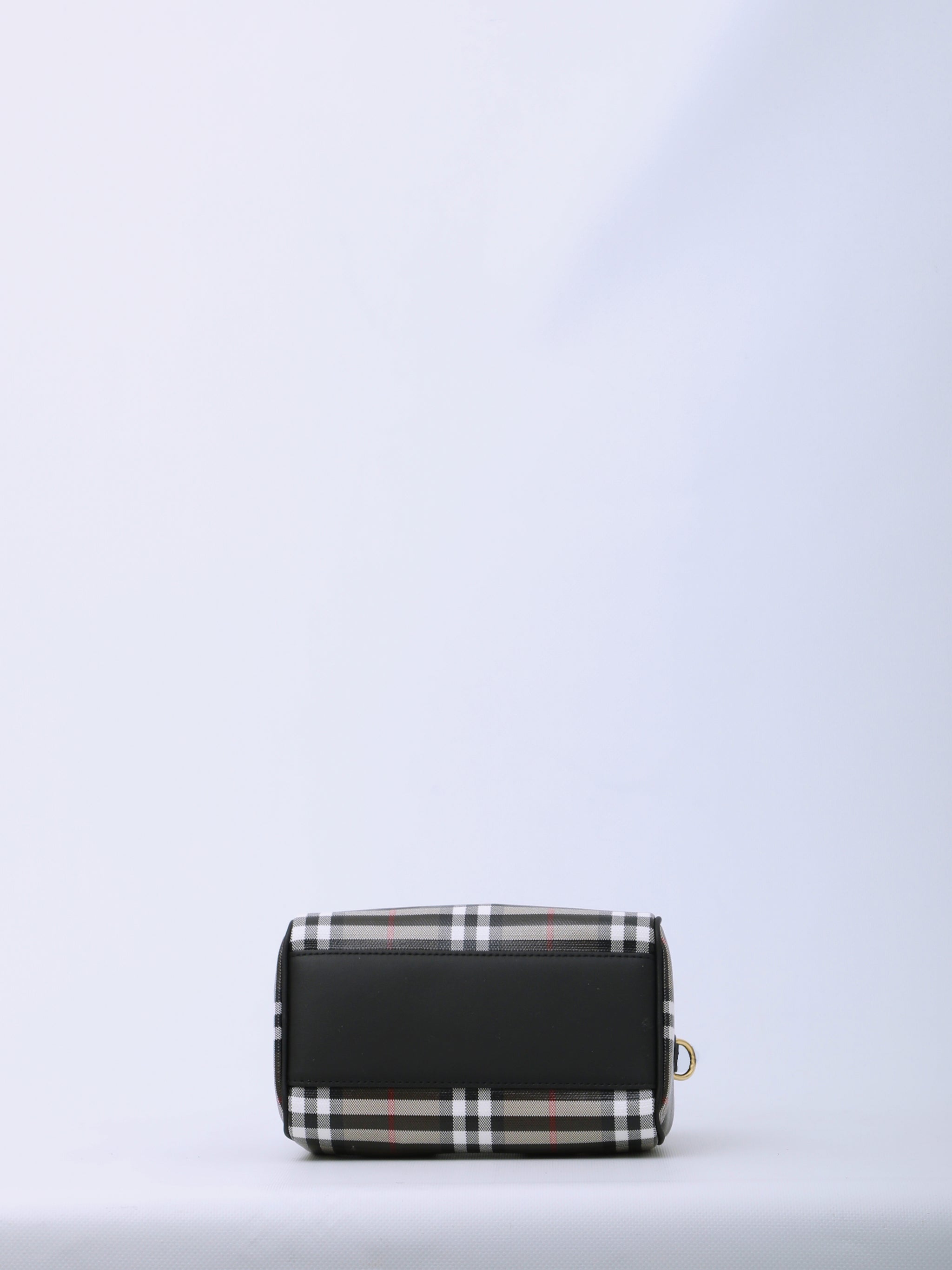 mini check bowling bag
