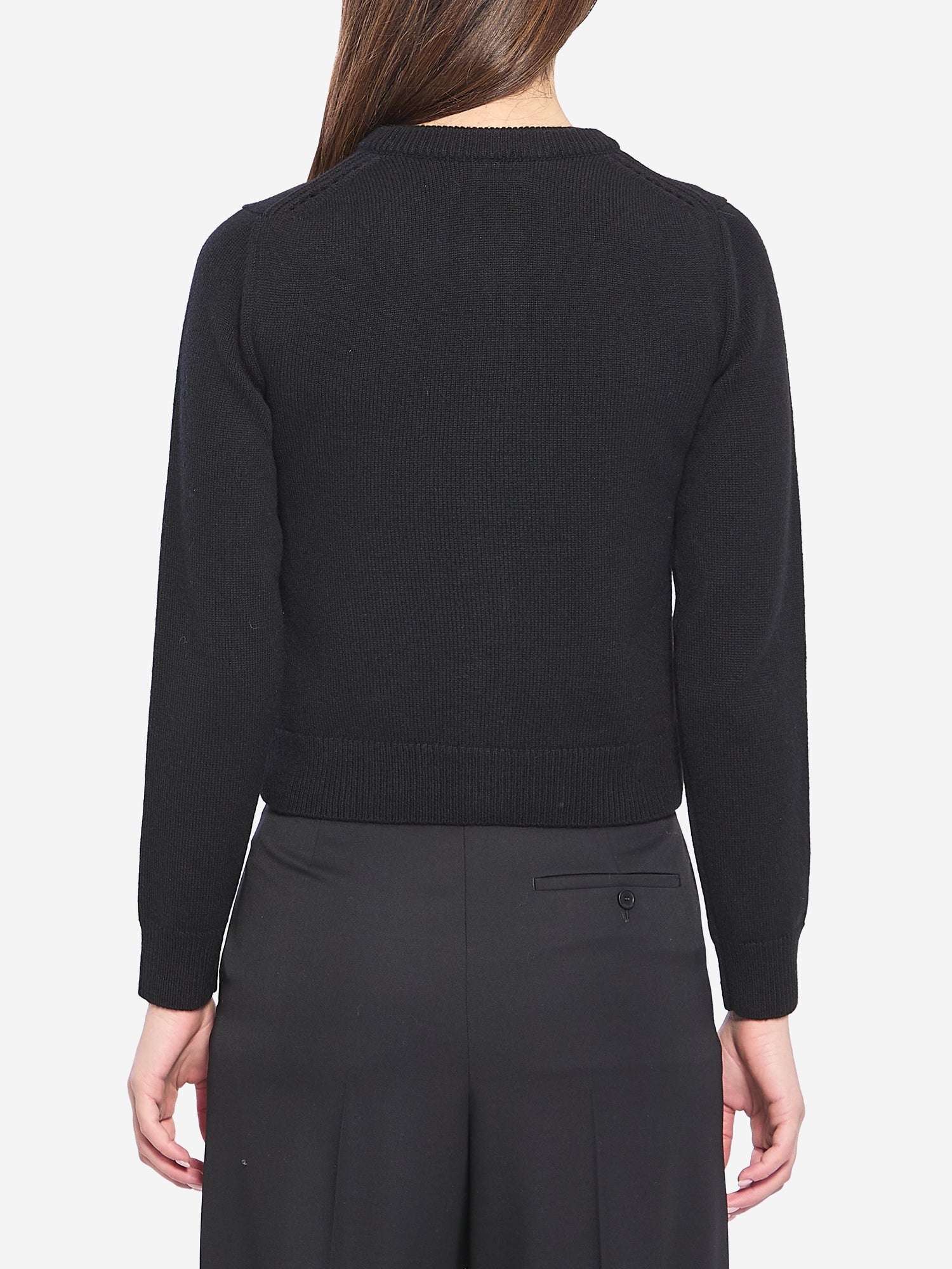 CELINE M double-layer cardigan