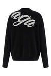 cotton blend knit sweater