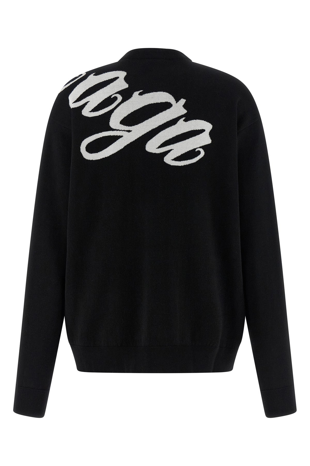 cotton blend knit sweater