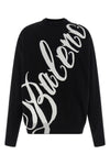 cotton blend knit sweater