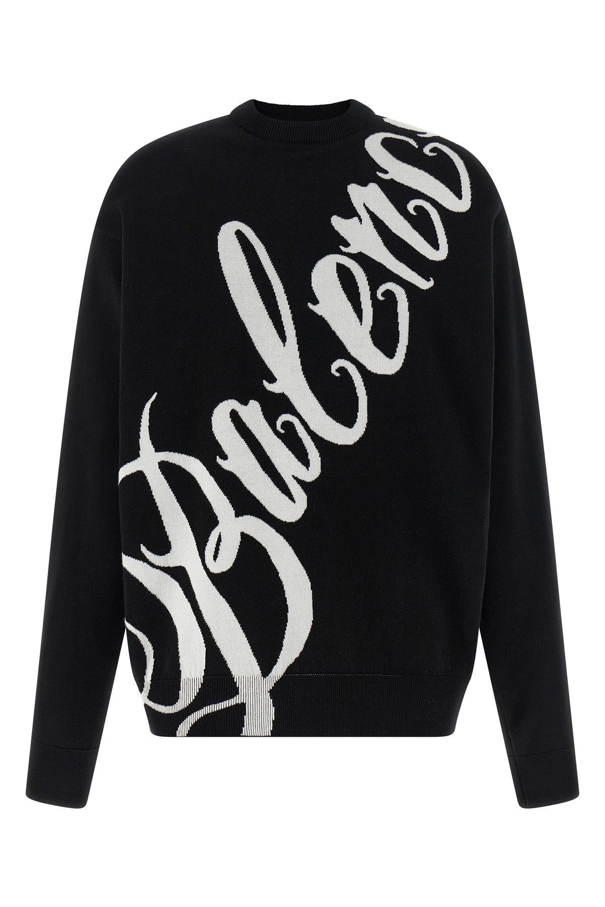 cotton blend knit sweater
