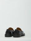 leather loafers