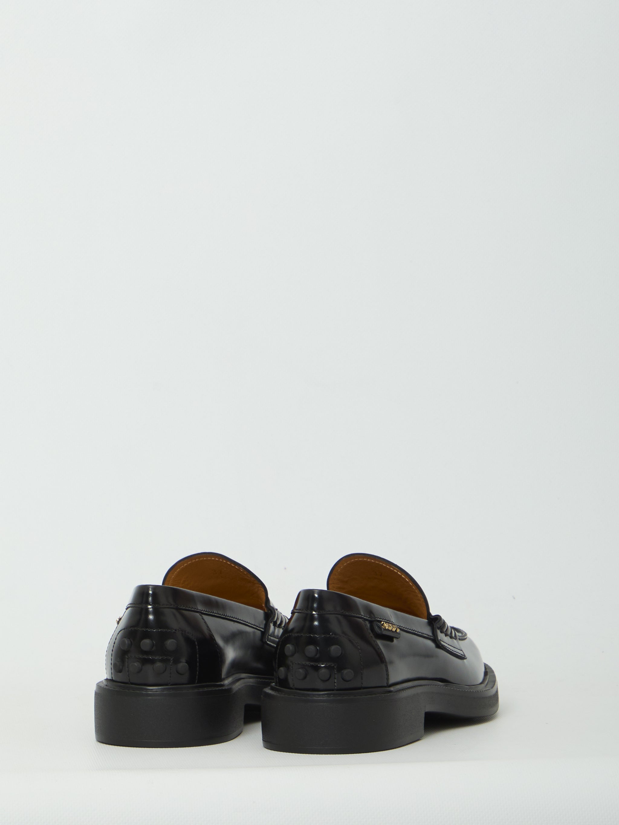 leather loafers