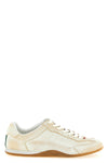 gucci shift sneakers in delavé effect leather
