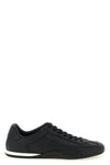 gucci shift leather sneakers