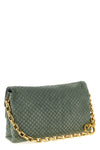 large suede shoulder bag