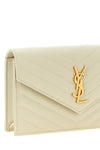 envelope clutch bag in grain de poudre leather