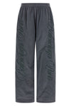 reversible pants in nylon tracksuit canvas and dry fleece