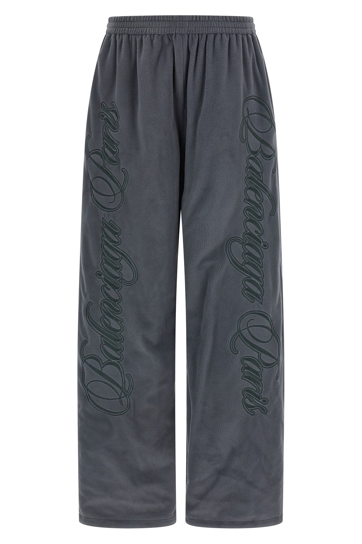 reversible pants in nylon tracksuit canvas and dry fleece