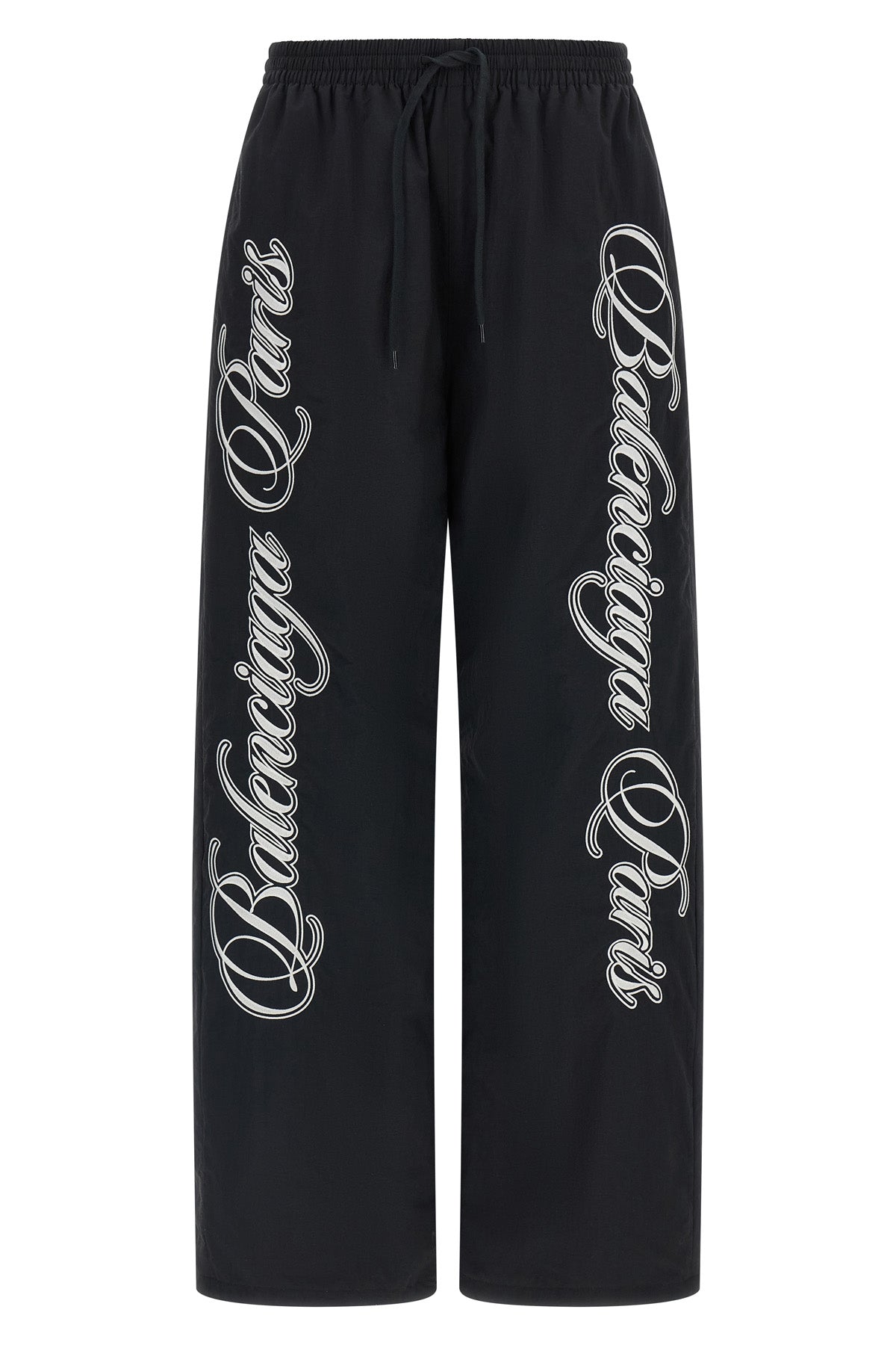 reversible pants in nylon tracksuit canvas and dry fleece