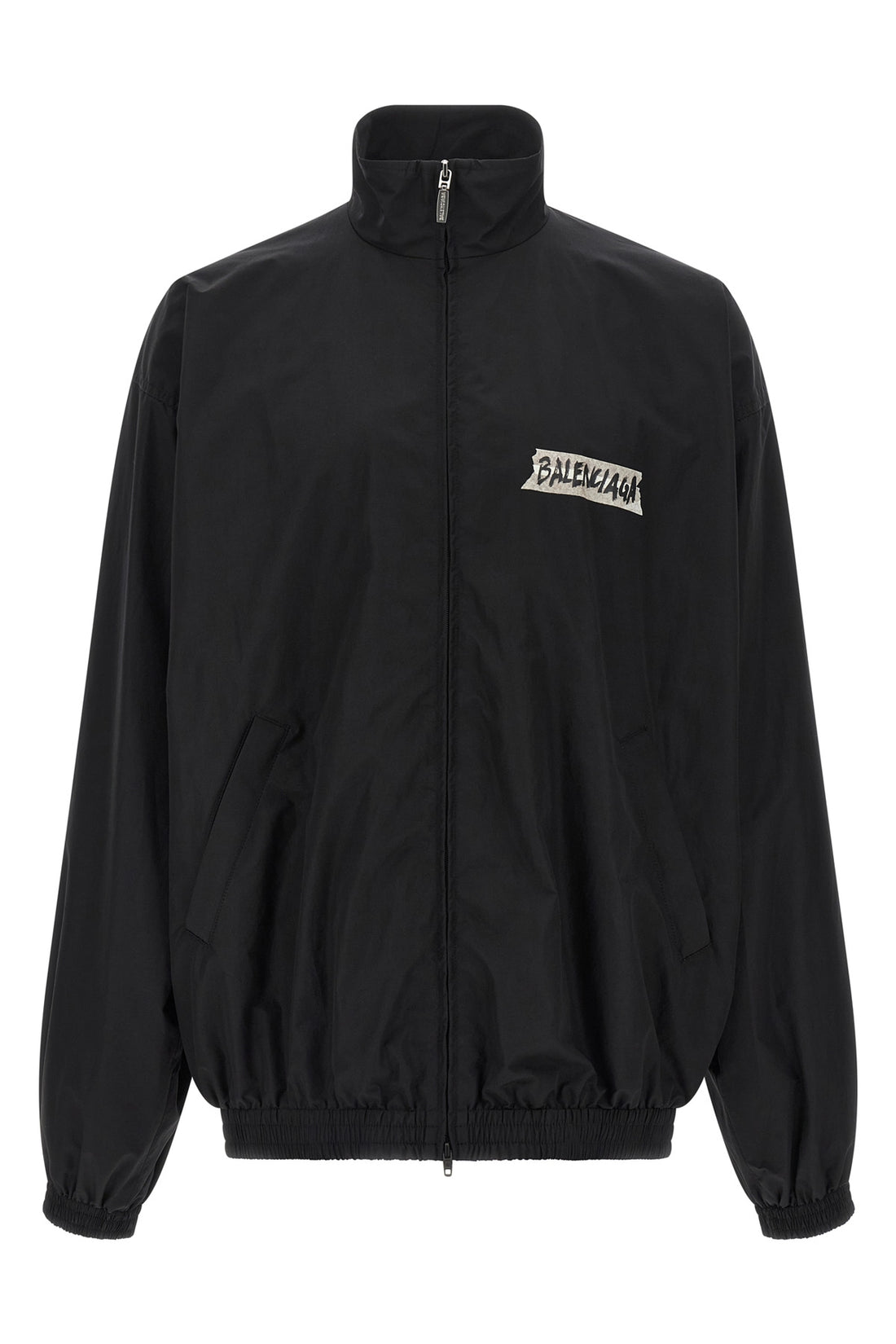 BALENCIAGA L tech cotton poplin sweatshirt