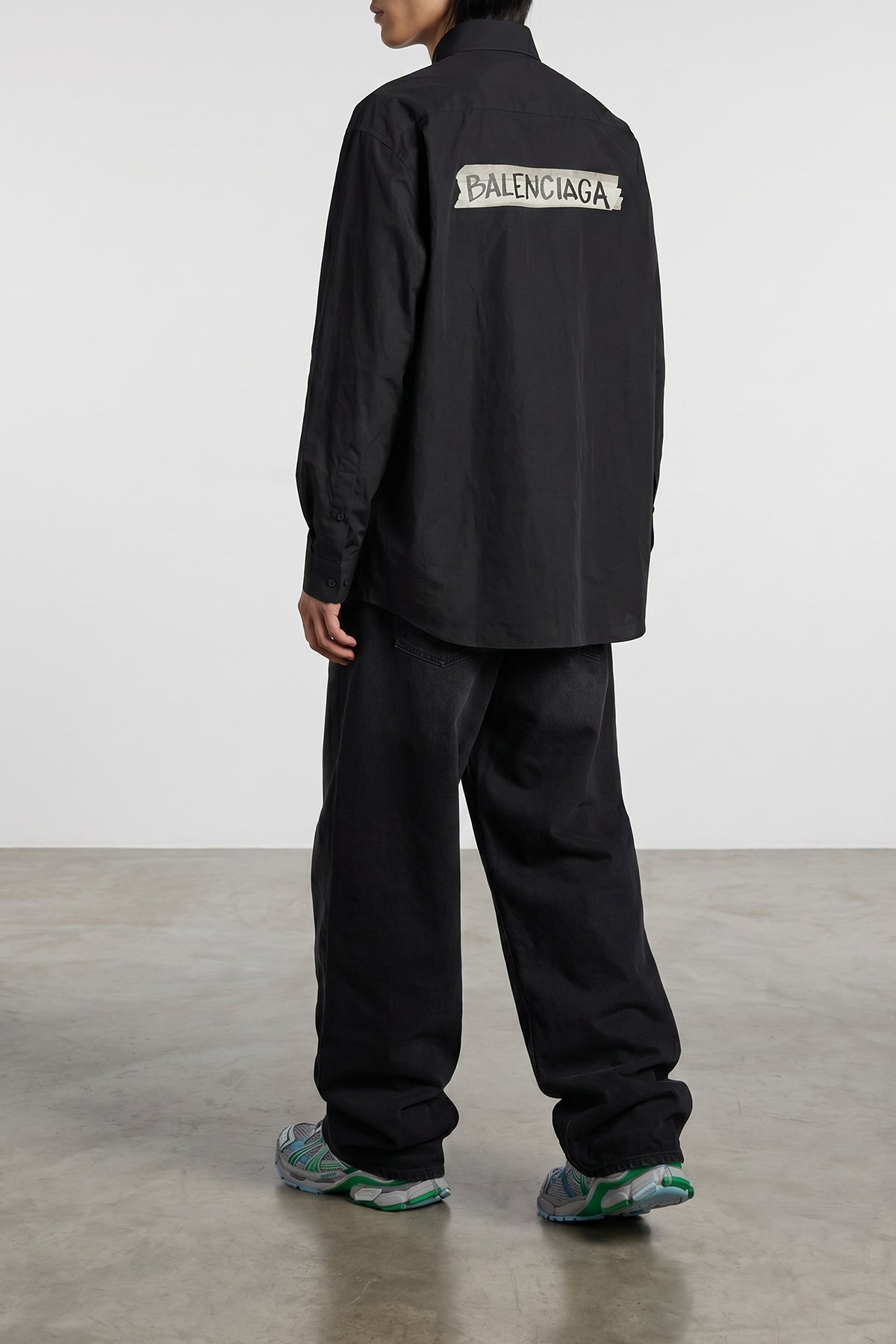 button-down cotton poplin shirt