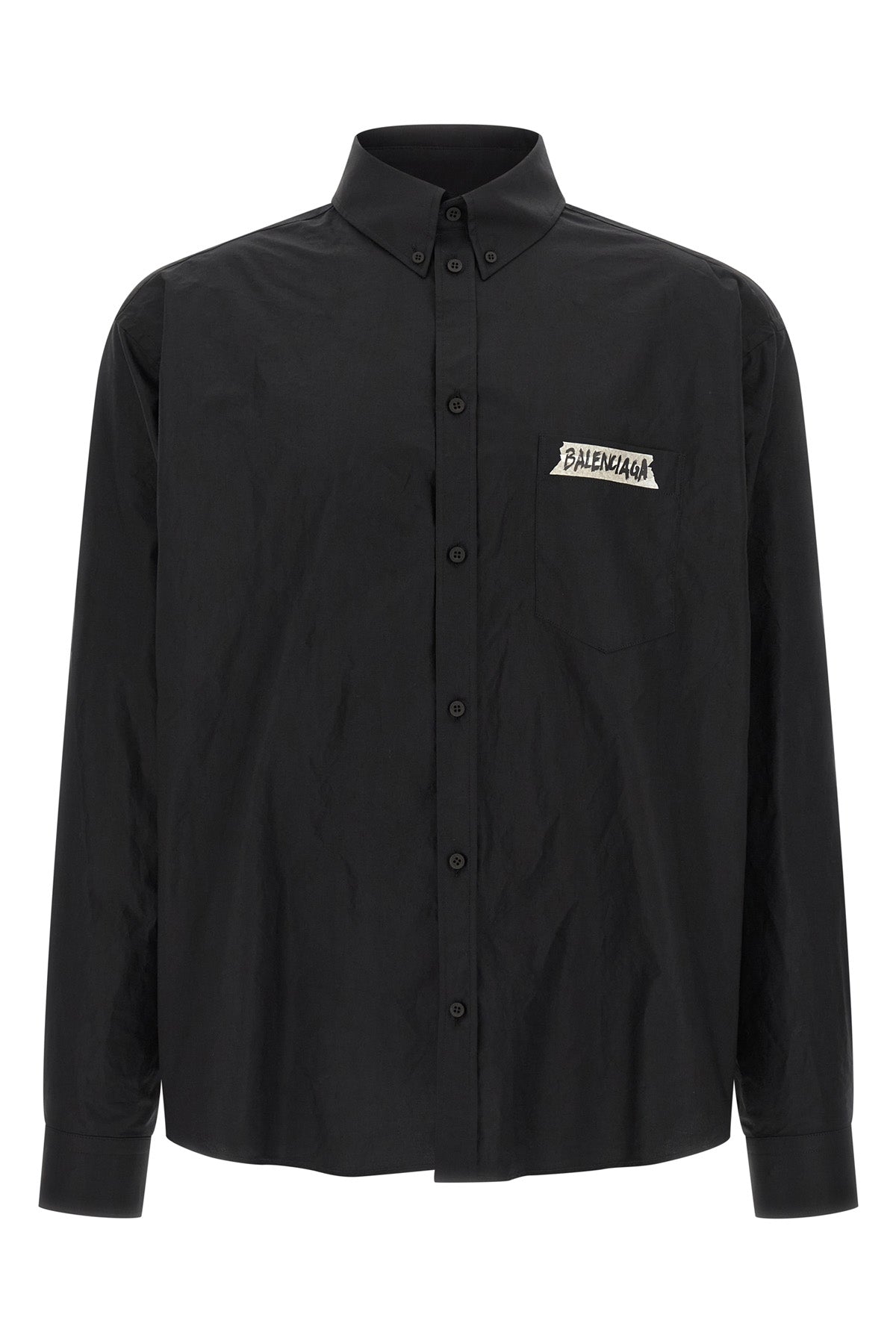 button-down cotton poplin shirt