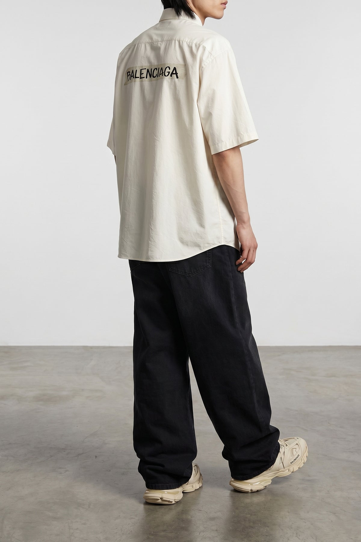 button-down cotton poplin shirt