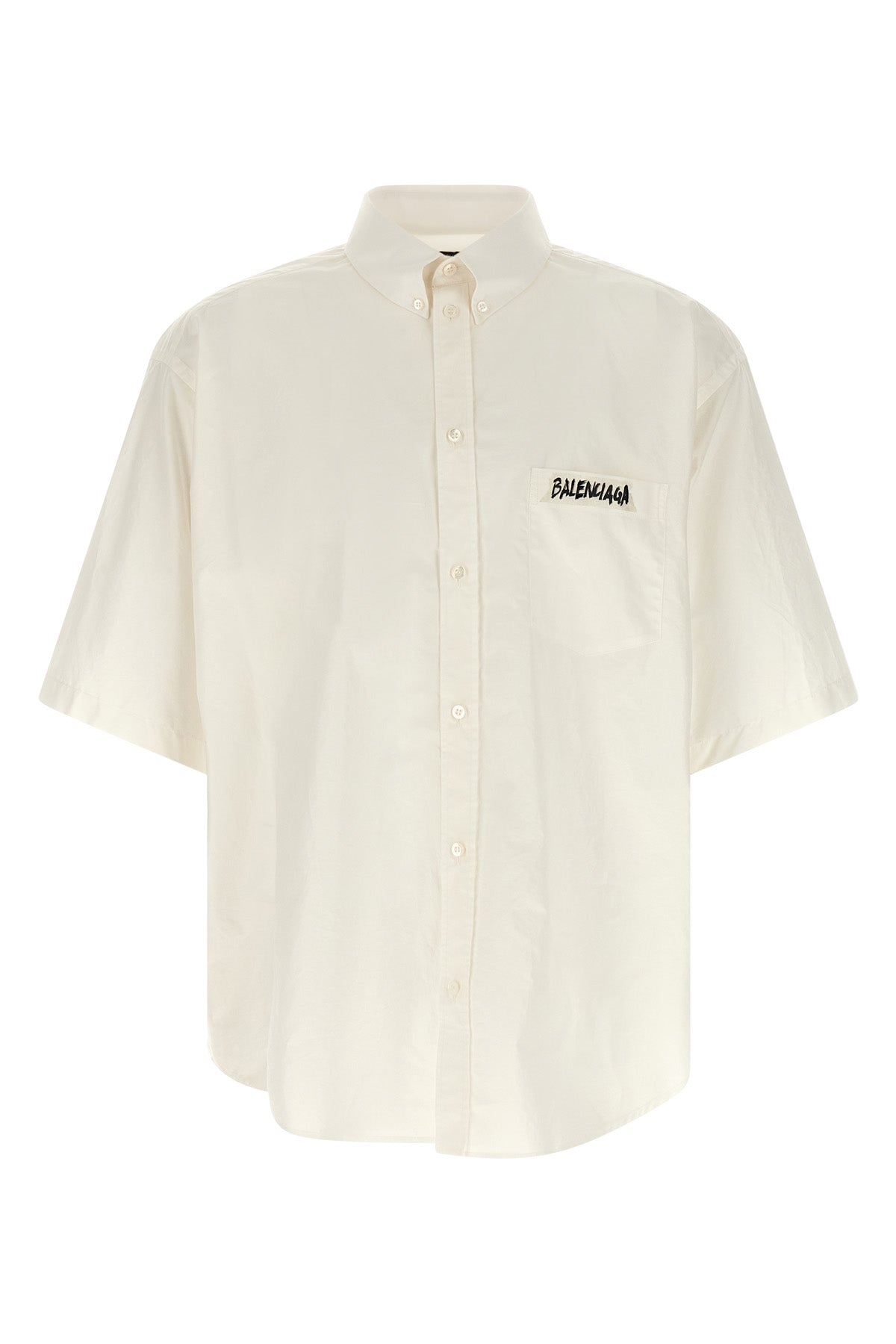button-down cotton poplin shirt