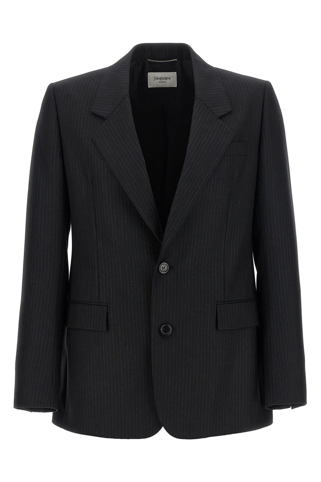 SAINT LAURENT 52 pinstripe wool blazer jacket
