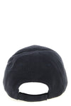 washed-effect cotton drill beanie