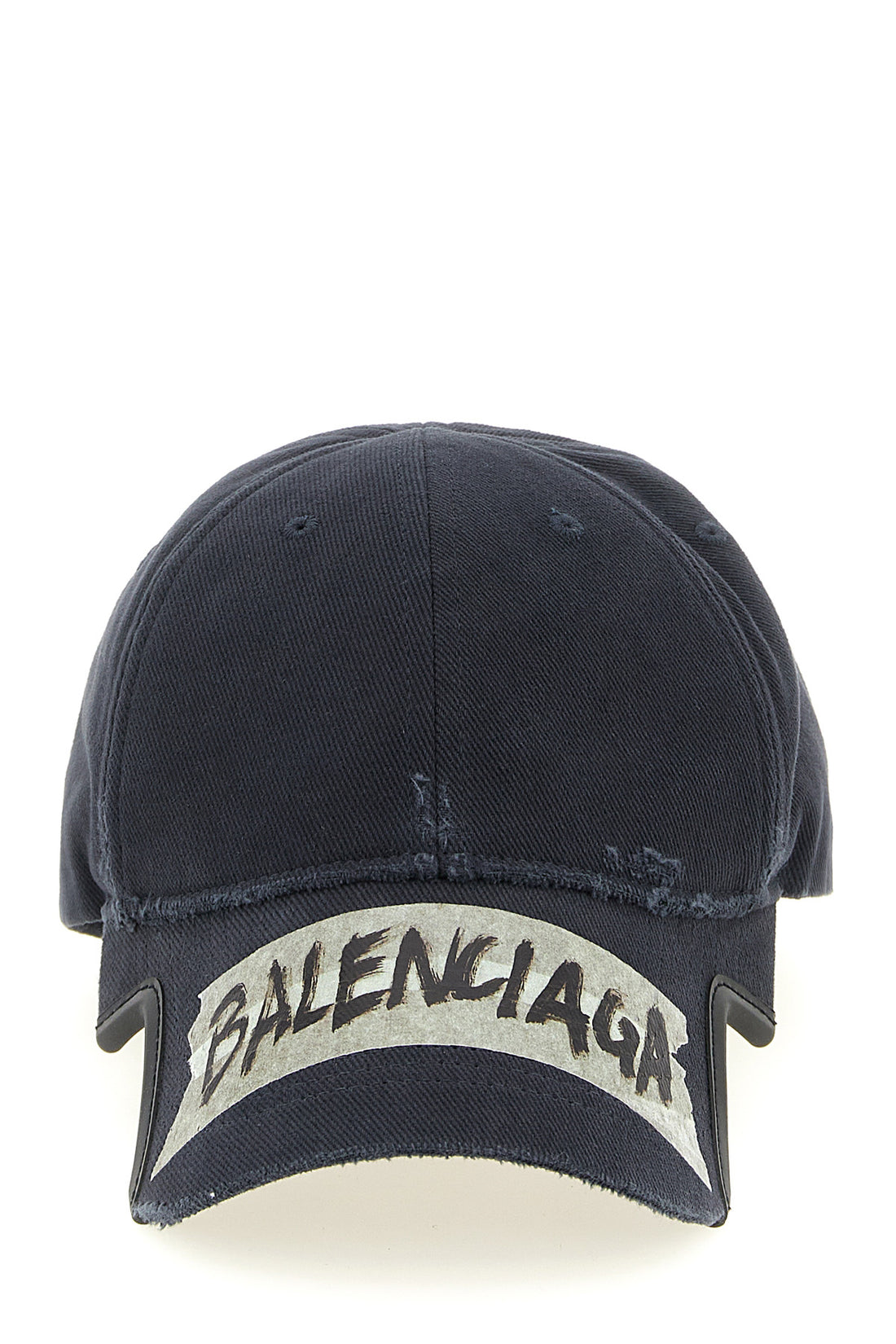 BALENCIAGA M washed-effect cotton drill beanie