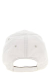 washed-effect cotton drill beanie