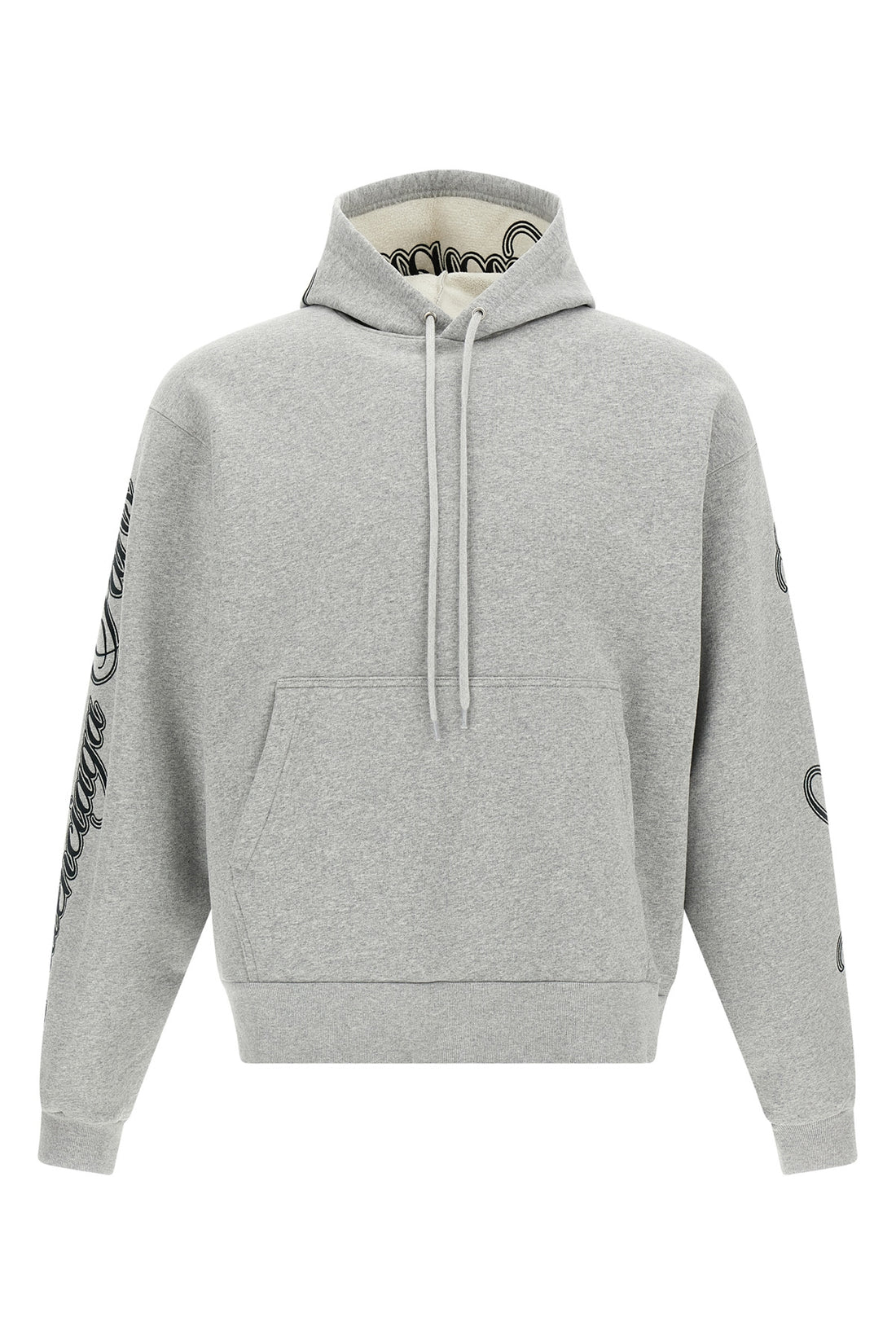 BALENCIAGA S dry mélange fleece hoodie