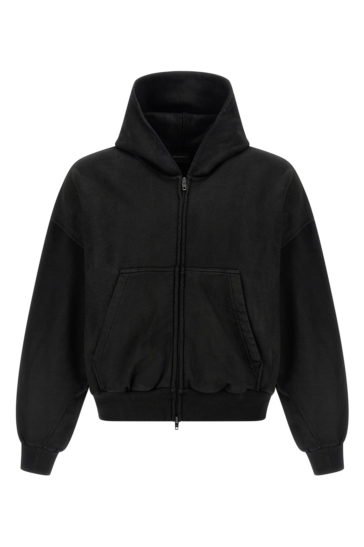 hoodie in gauze cotton