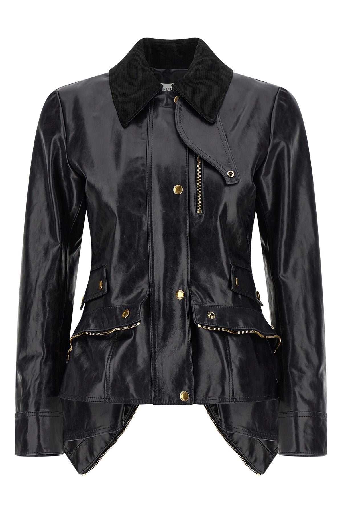 full-grain leather jacket