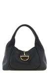 gucci softbit shoulder bag in garnet leather