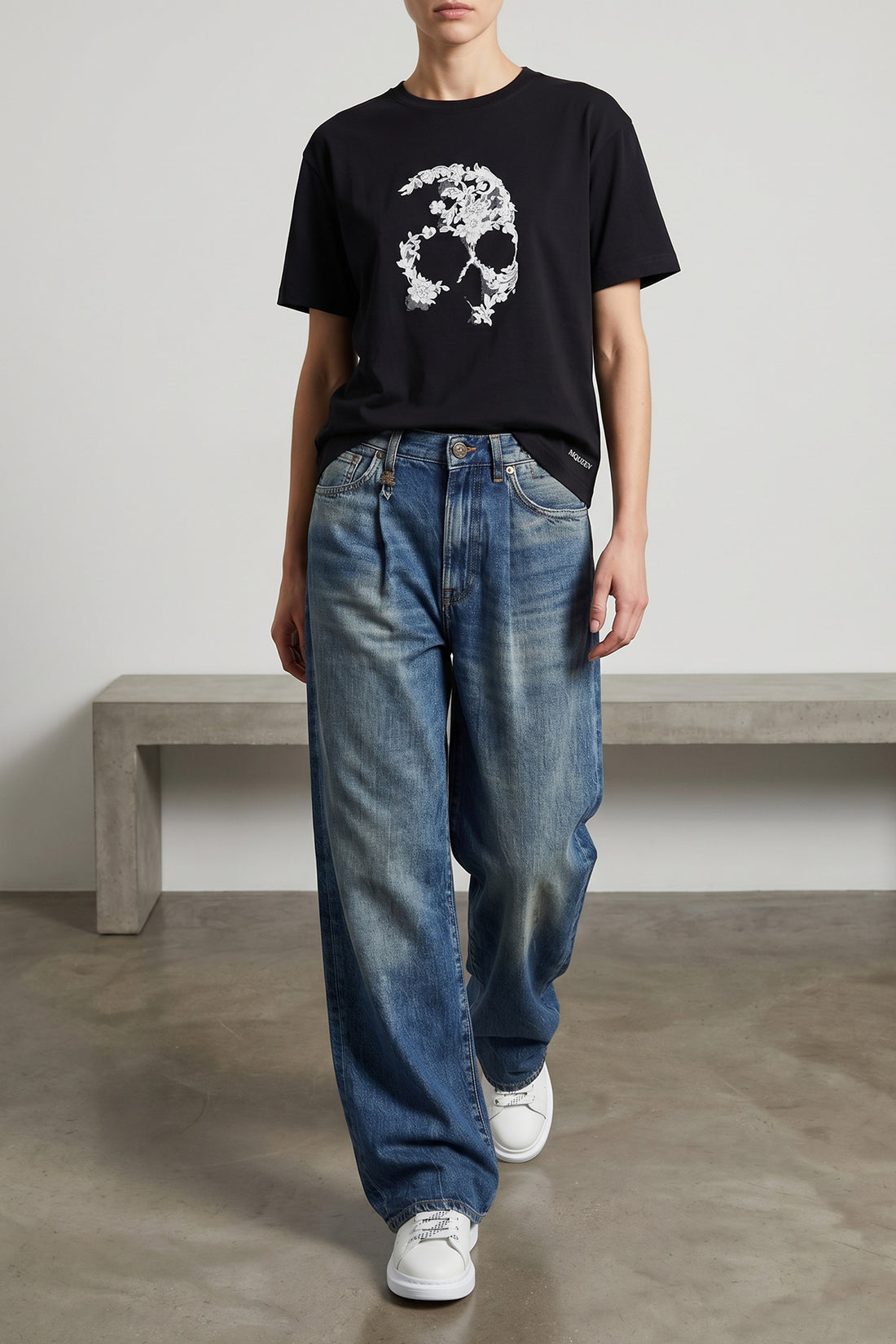 MCQUEEN 40 cotton jersey t-shirt