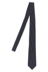 polka dot silk crêpe tie