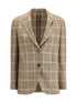 LARDINI 44 houndstooth blazer