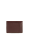 matelassé nappa leather card holder