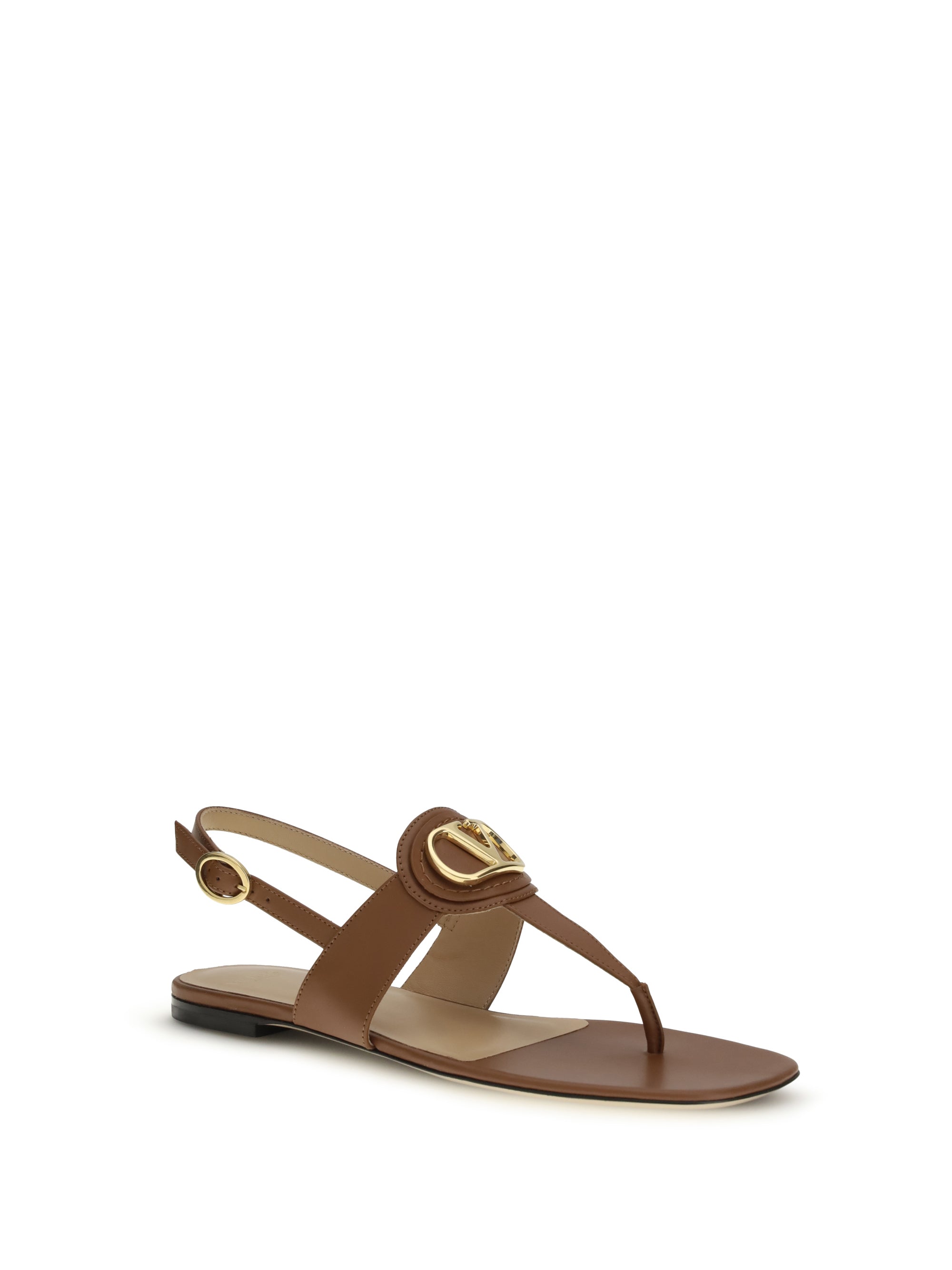 VALENTINO GARAVANI 36 leather thong sandals