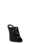 emilie crepe satin mules