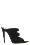 emilie crepe satin mules