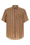 cupro striped shirt