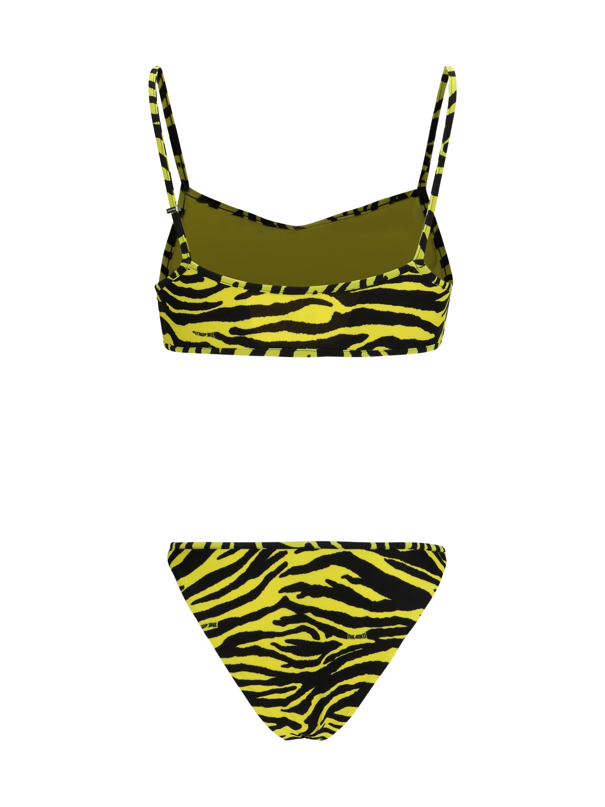 zebra-print bikini