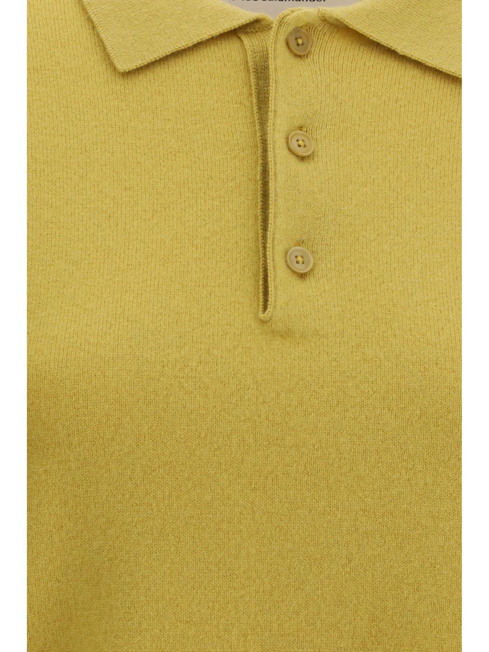 EXTREME CASHMERE OS cashmere polo sweater  n°198 salamander