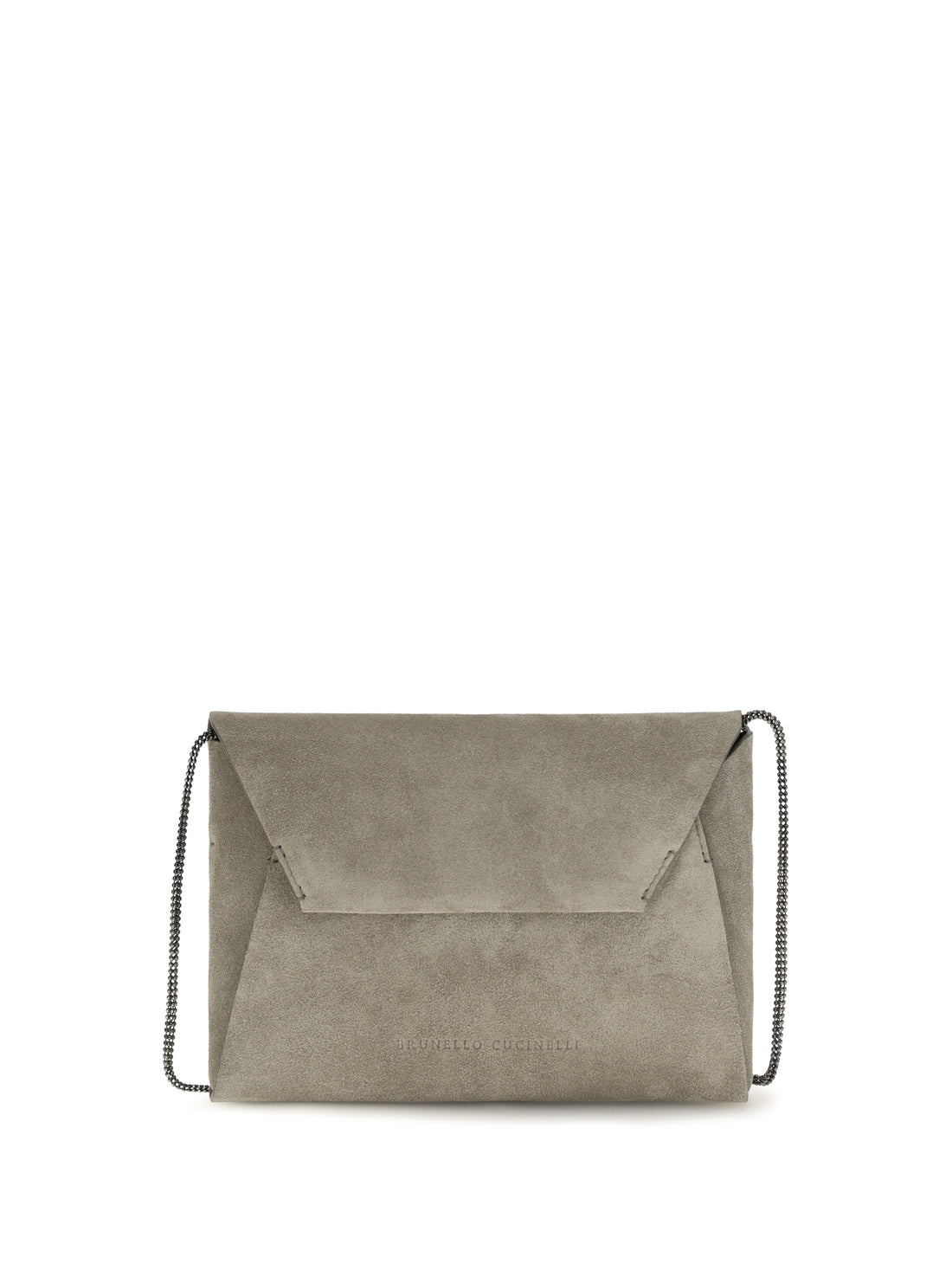 BRUNELLO CUCINELLI OS bc duo suede clutch bag