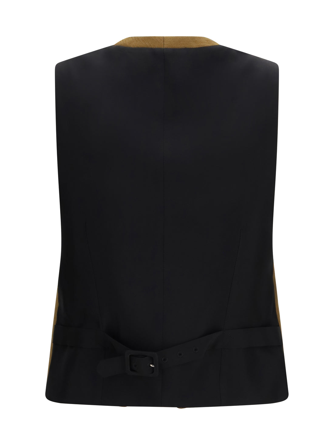 BURBERRY 8 textured wool and mohair sleeveless vest