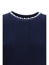 wool and cashmere crew-neck sweater