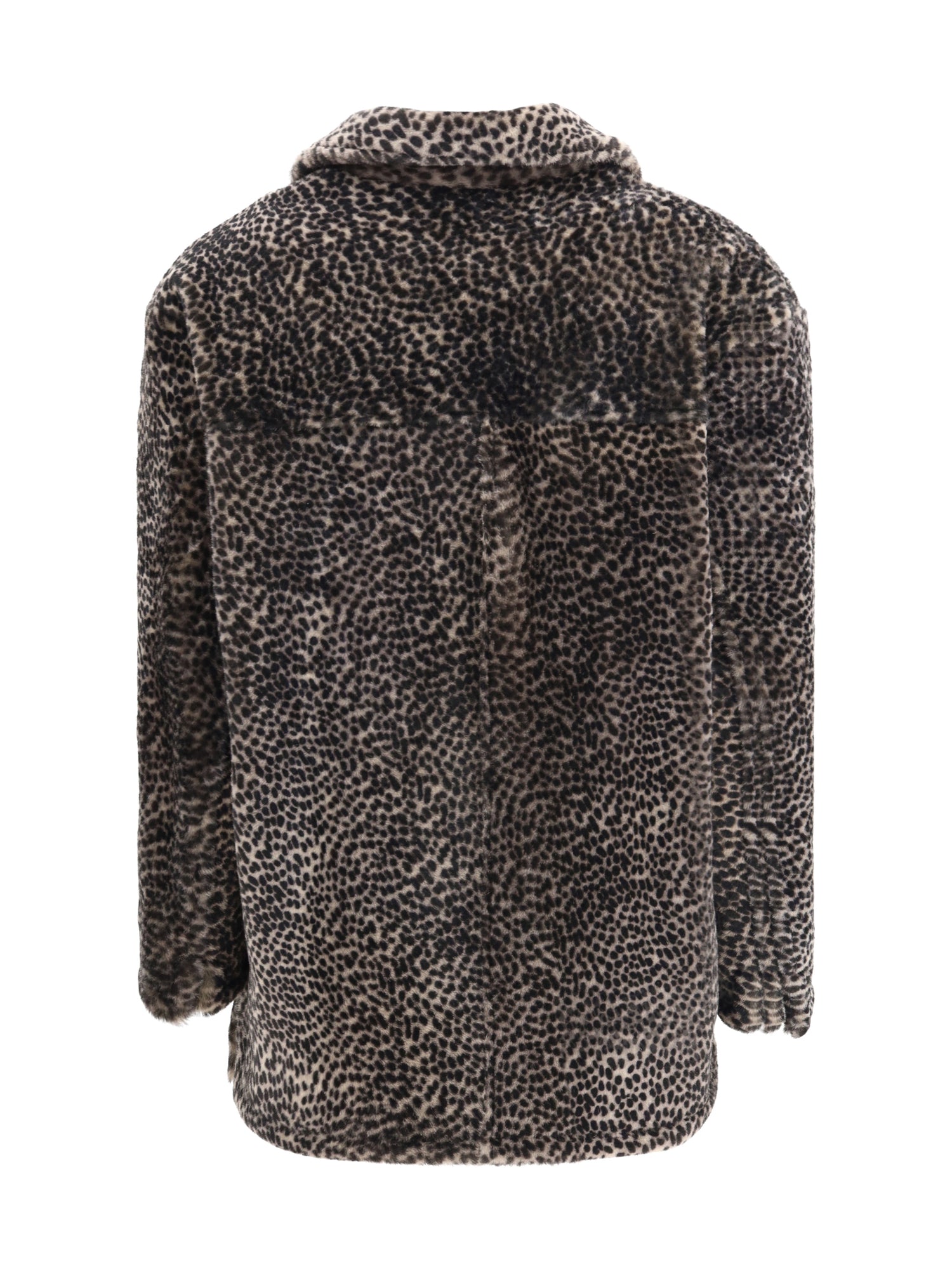 SALVATORE SANTORO 40 spotted patterned fur jacket
