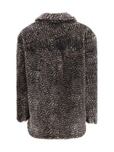 SALVATORE SANTORO 40 spotted patterned fur jacket