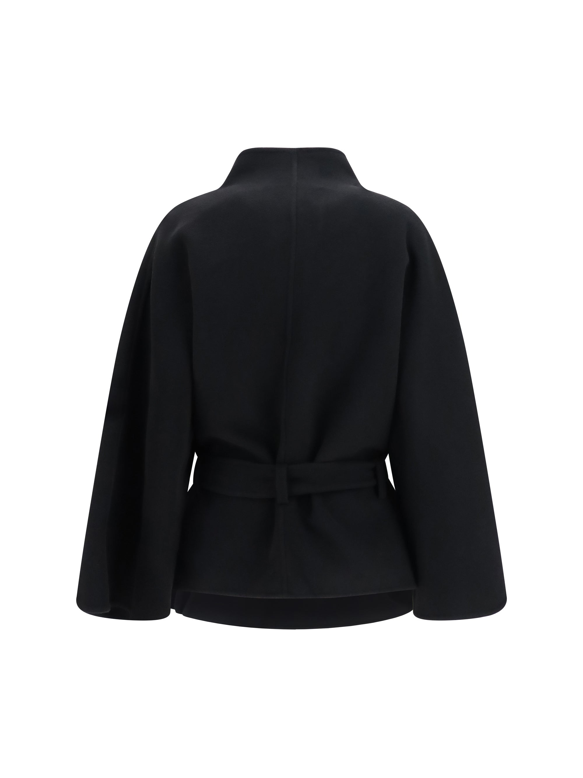 alba midi wool and cashmere coat