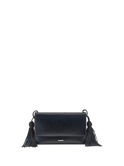 JIL SANDER OS tassel shoulder bag