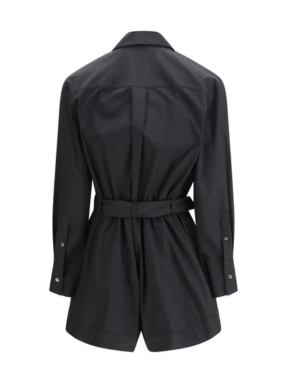 PINKO 38 buckle-belted playsuit