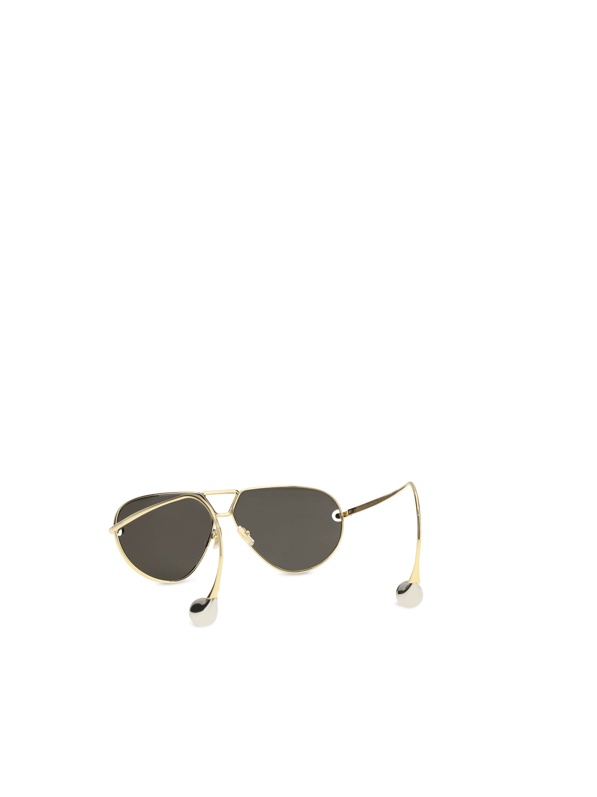 BOTTEGA VENETA OS drop aviator sunglasses